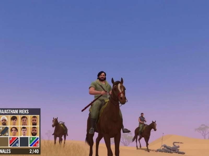 Rajasthani Raider Gameplay Screenshot